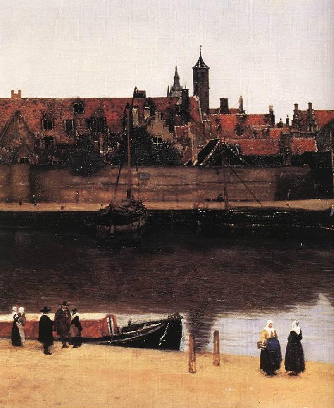 VERMEER VAN DELFT, Jan View of Delft (detail) est China oil painting art